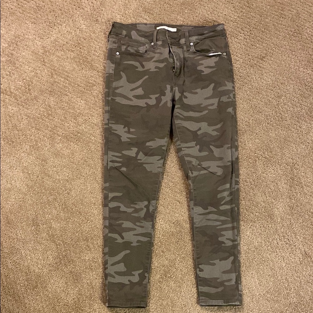 Camouflage Skinny Jeans